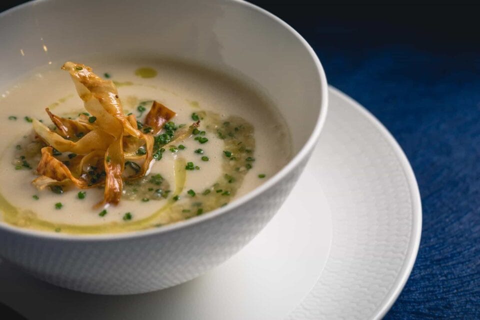 Winslade Manor Restaurant and Bar hearty soup